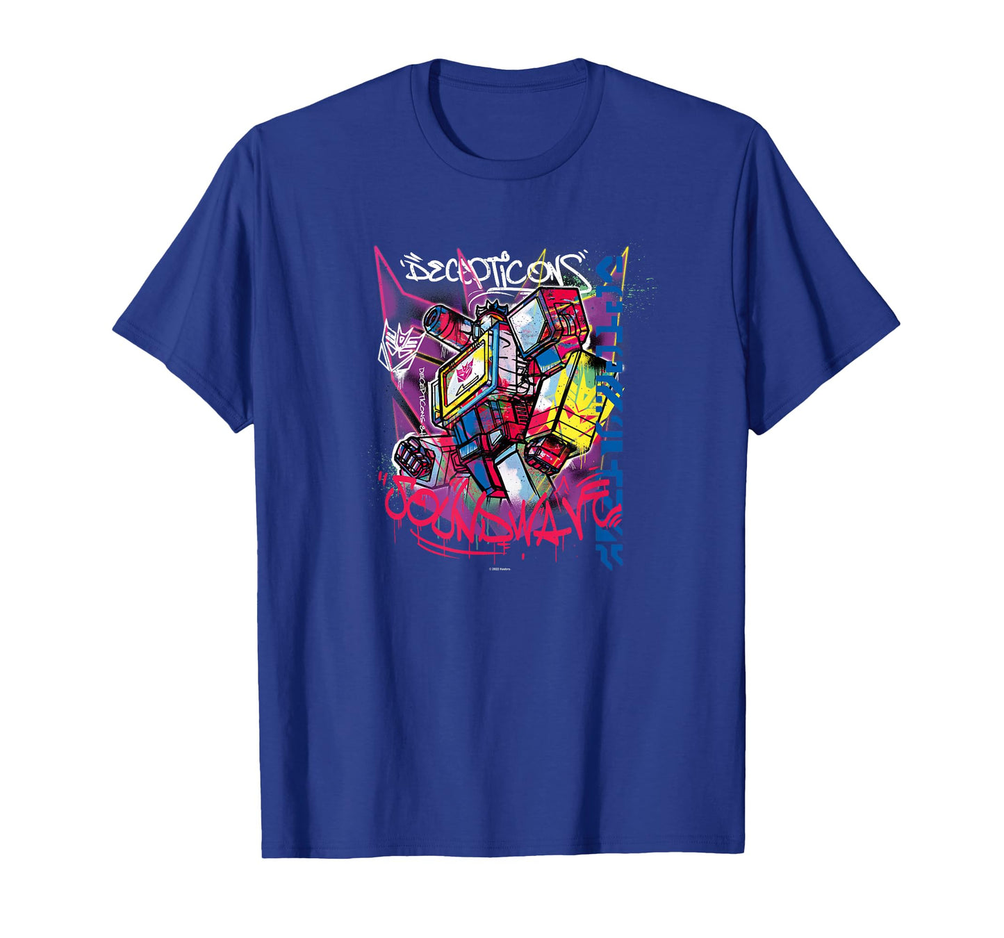 Transformers Soundwave Graffiti Painted Wall Portrait T-Shirt