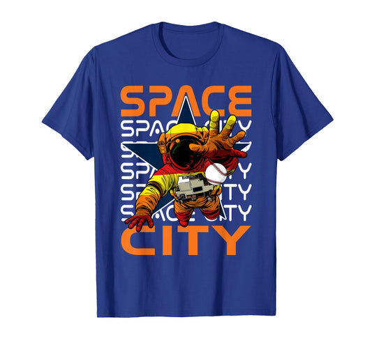 Classic Space City Proud Name Personalized Kawaii Houston T-Shirt