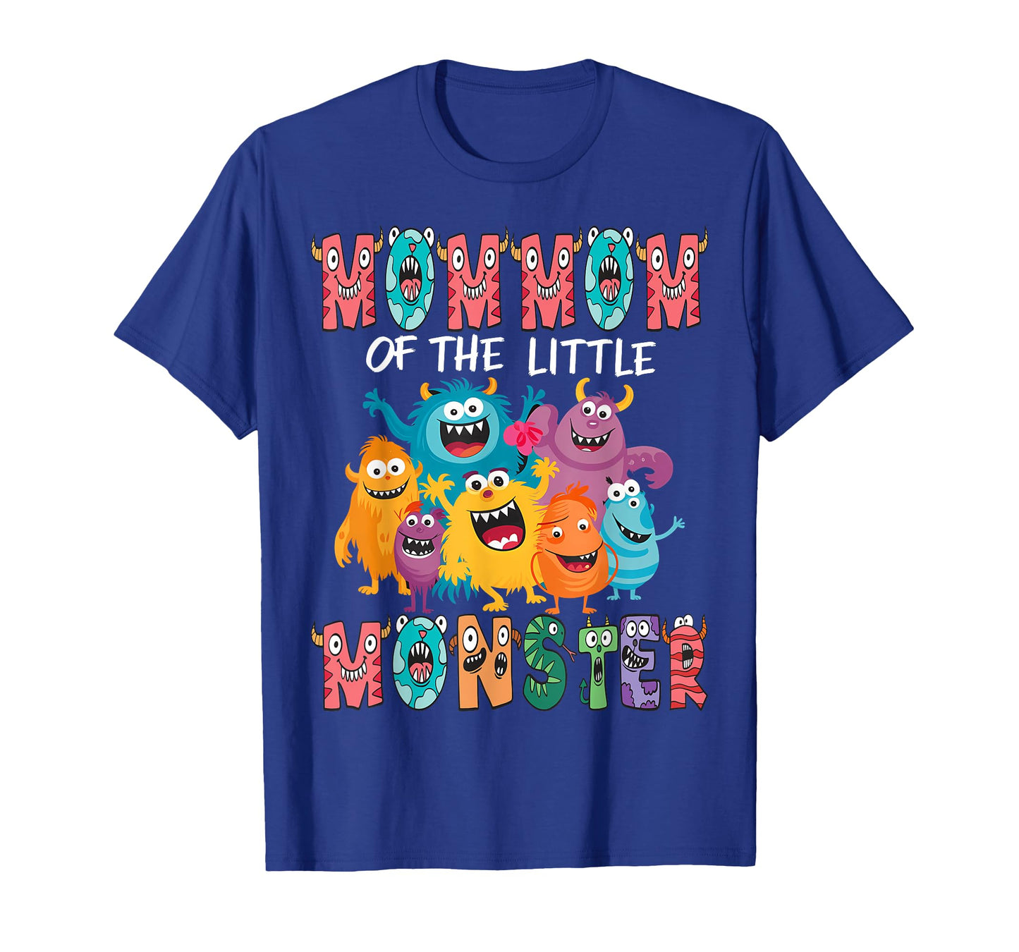 MomMom Of The Little Monster Kids 1St Birthday Party T-Shirt