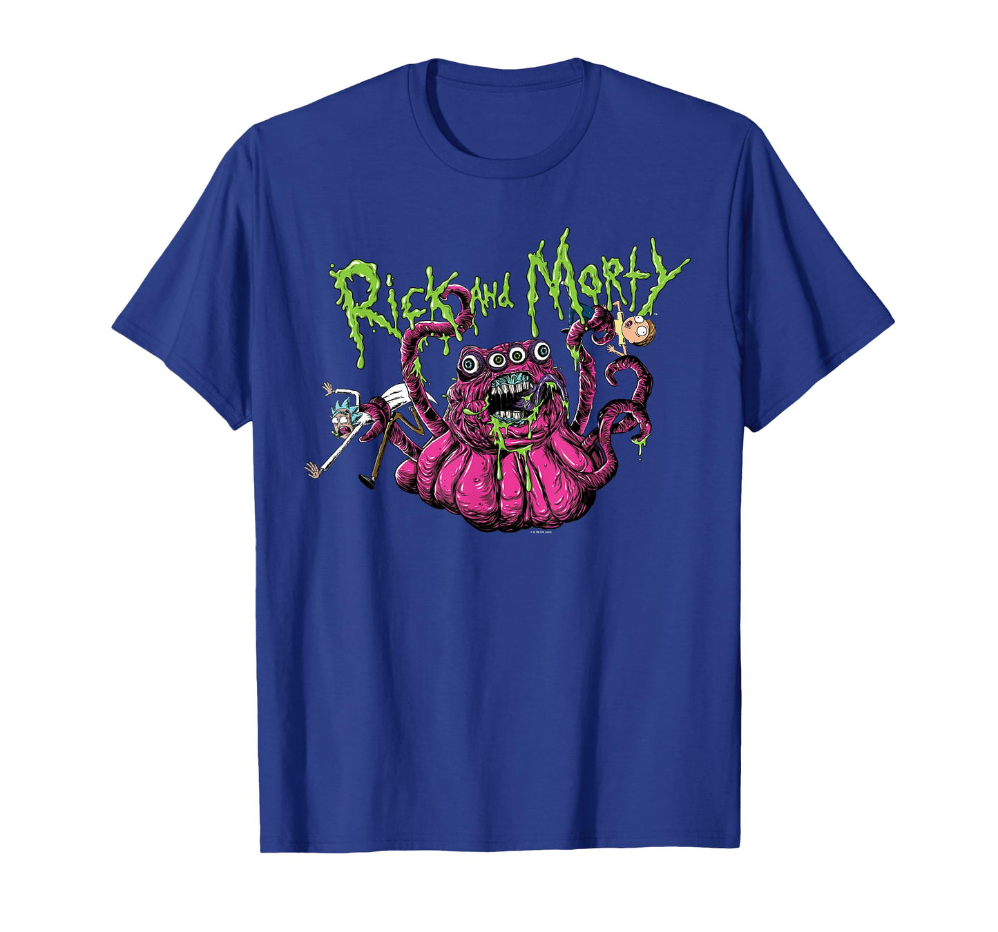 Rick and Morty Alien Adult Cartoon Fashion T-Shirt