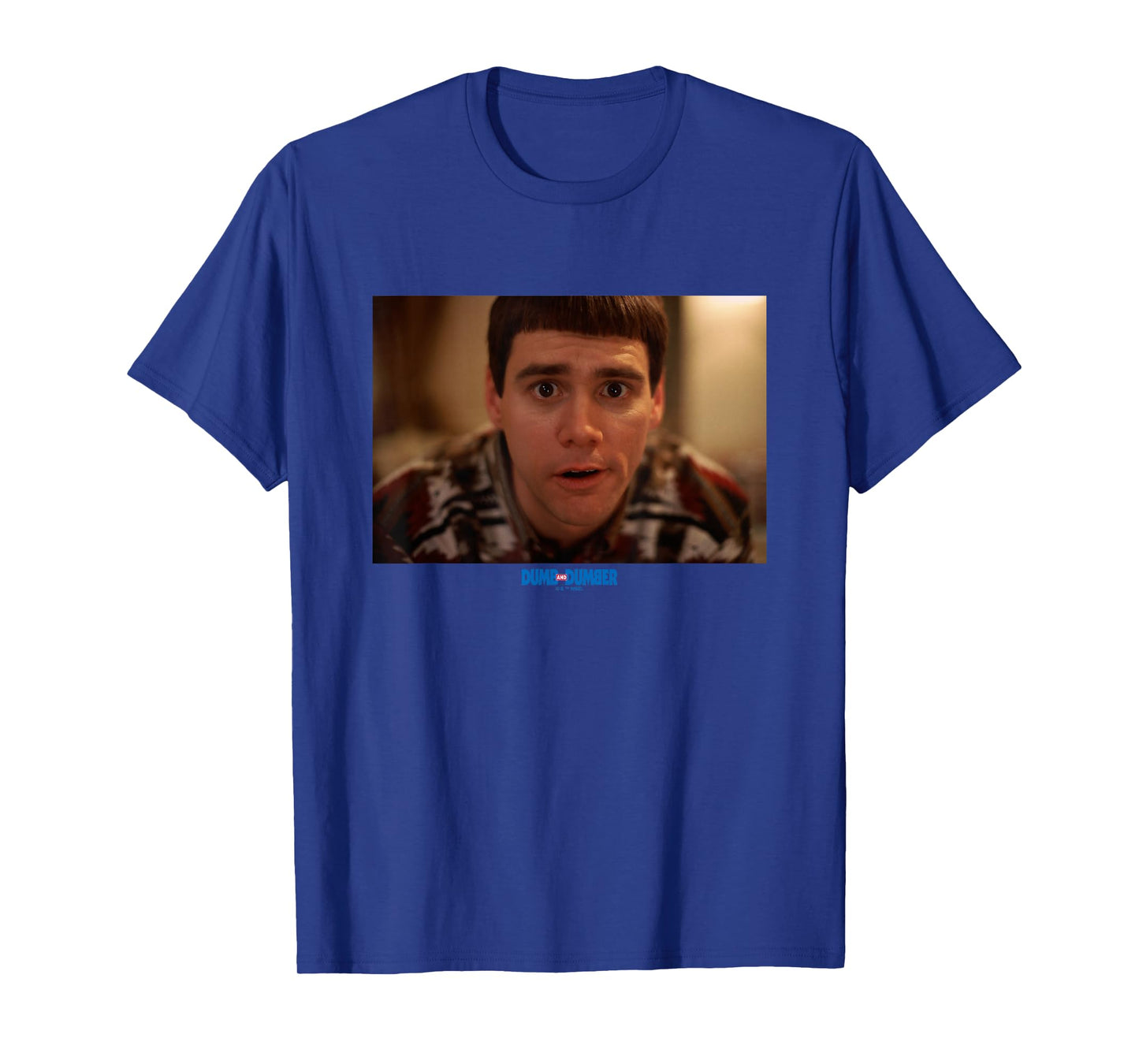 Dumb and Dumber Iconic Lloyd Christmas Big Chest Portrait T-Shirt