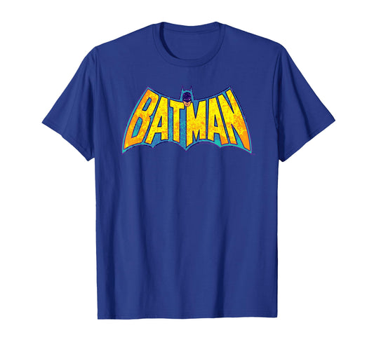 Batman Neon Distress Logo T-Shirt