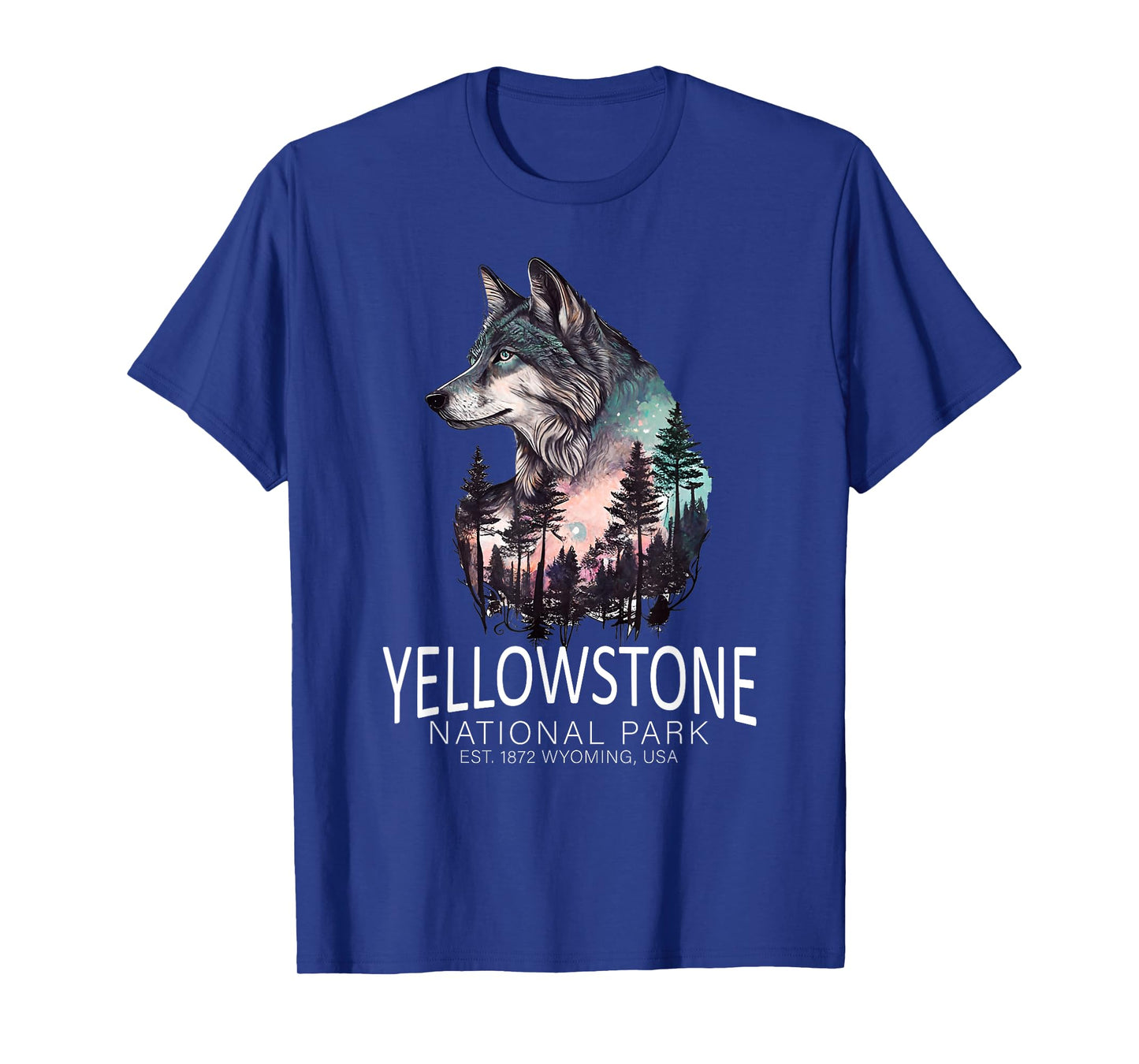 Timber Wolf Yellowstone National Park T-Shirt