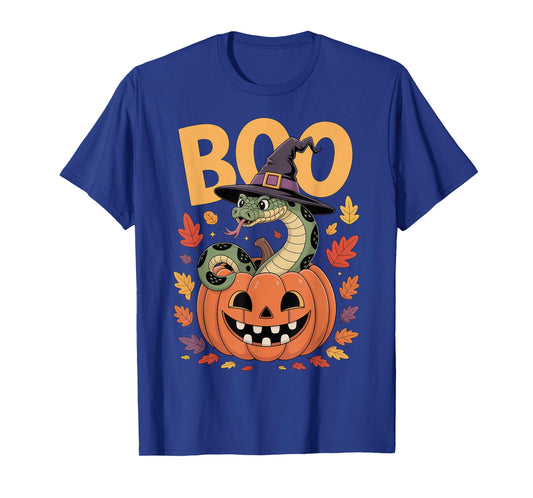 Anaconda Snake Costume on Pumpkin Halloween Anaconda Snake T-Shirt