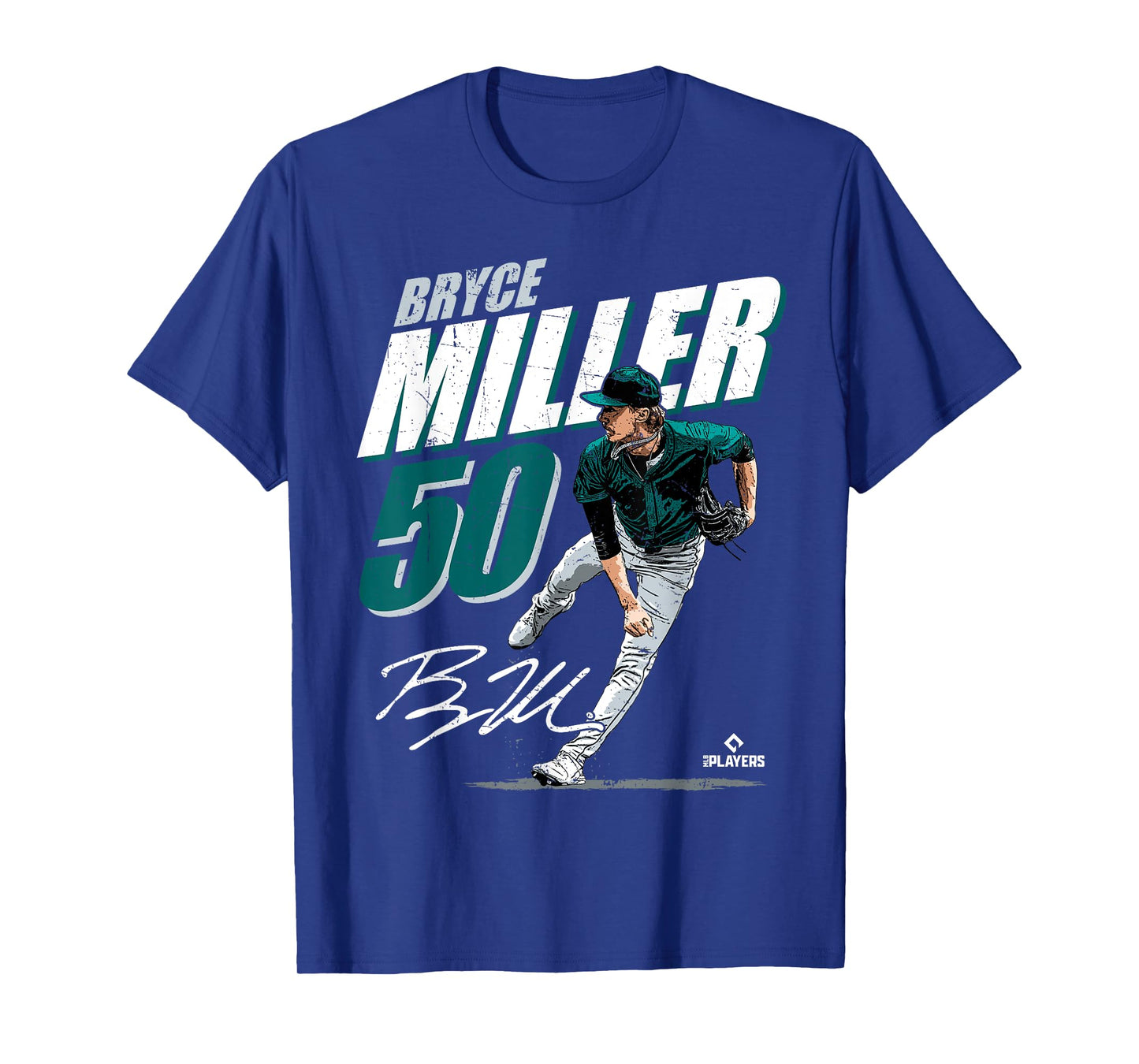 Bryce Miller | Seattle MLB Baseball Player | MLBBMI204M T-Shirt