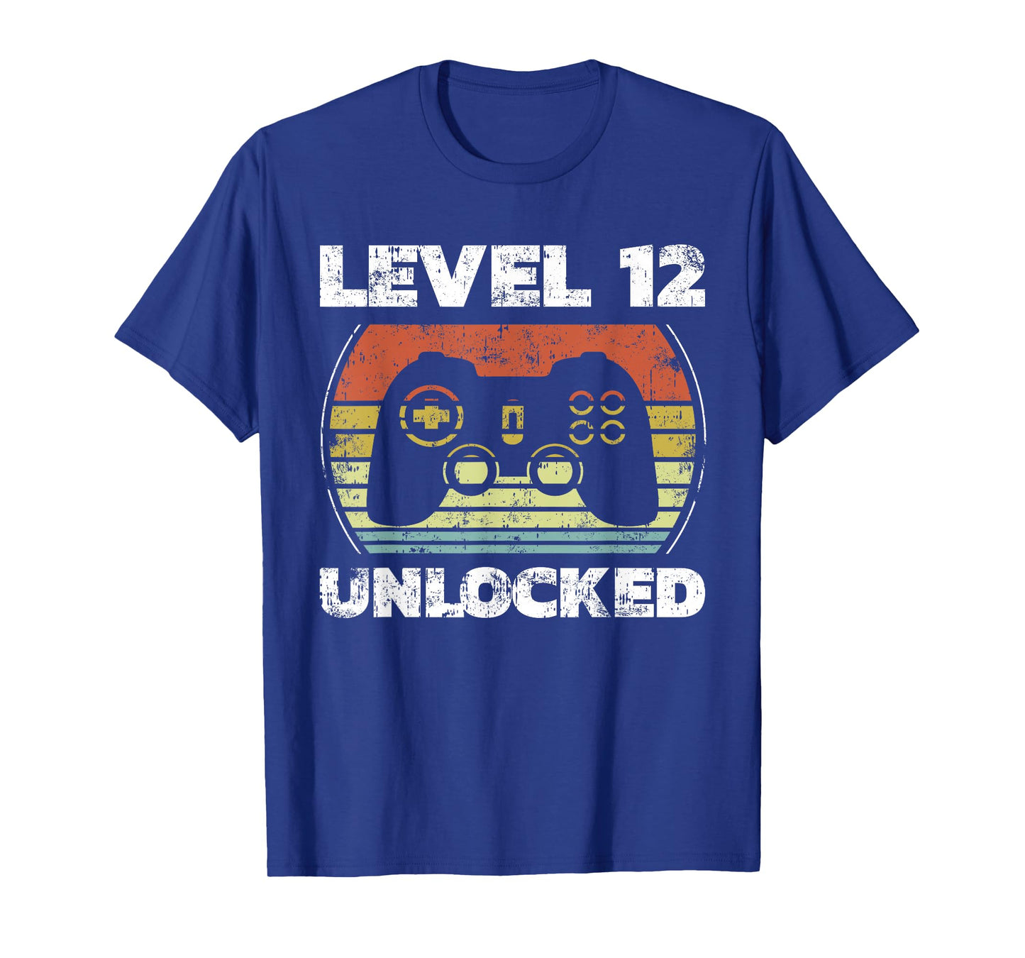 Level 12 Unlocked Funny Video Gamer 12th Birthday T-Shirt