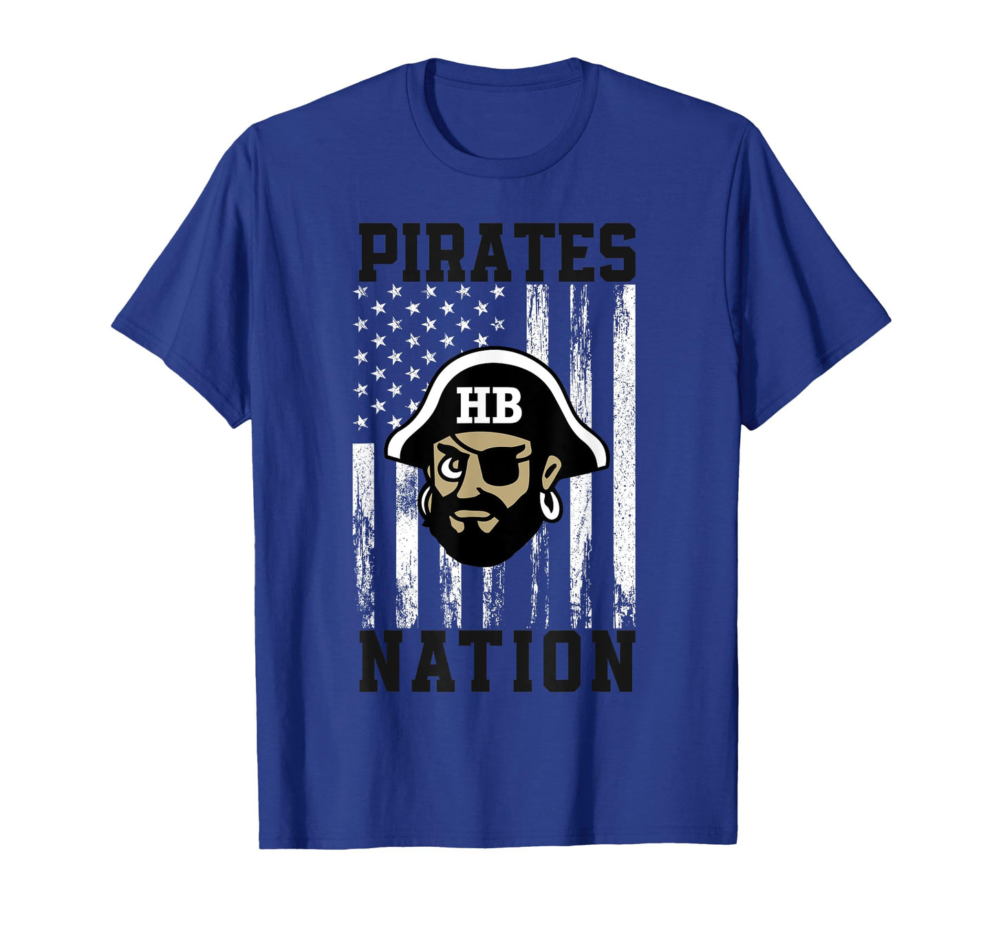 Harbor Beach Pirates Logo Nation HS T-Shirt