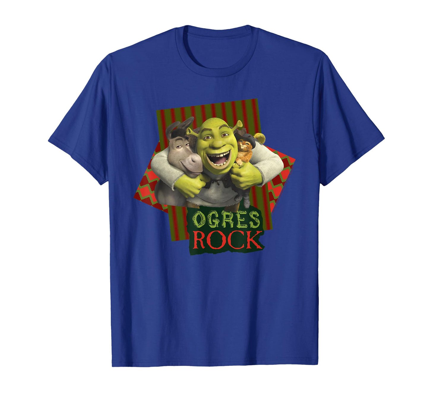 Shrek The Third Ogres Rock Best Friends Group T-Shirt