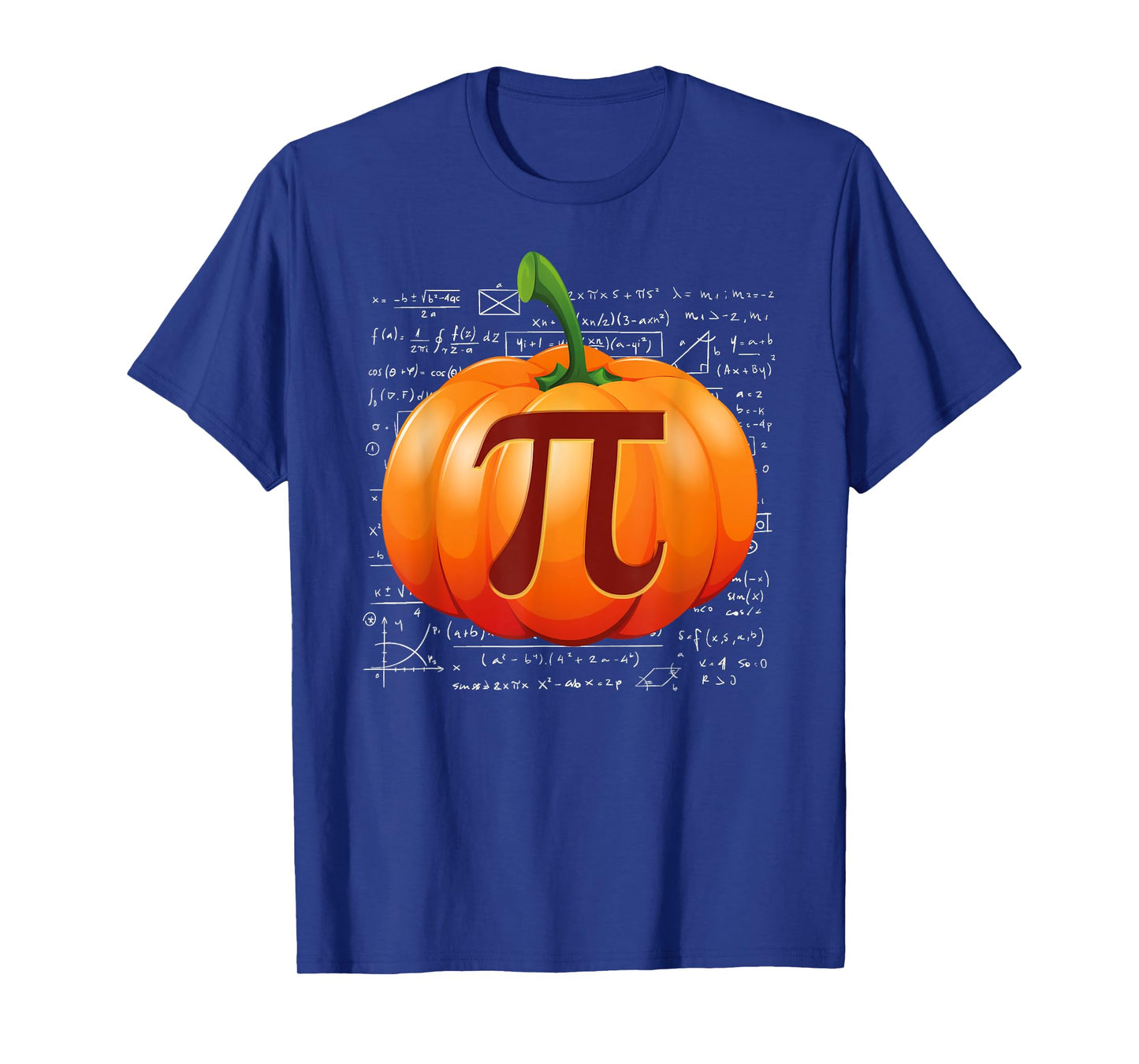 Pumpkin Pie Math I Funny Halloween Thanksgiving Pi Day T-Shirt