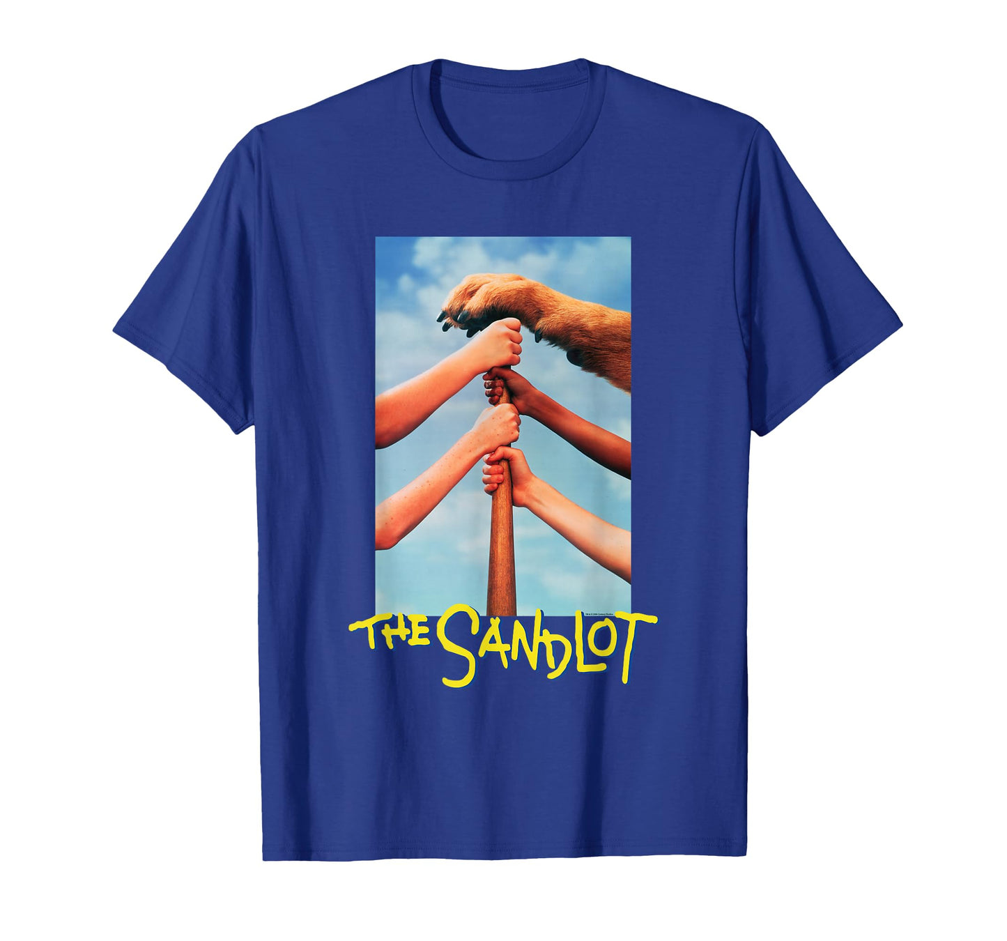 The Sandlot Baseball Bat Official 1993 Movie Poster Art T-Shirt