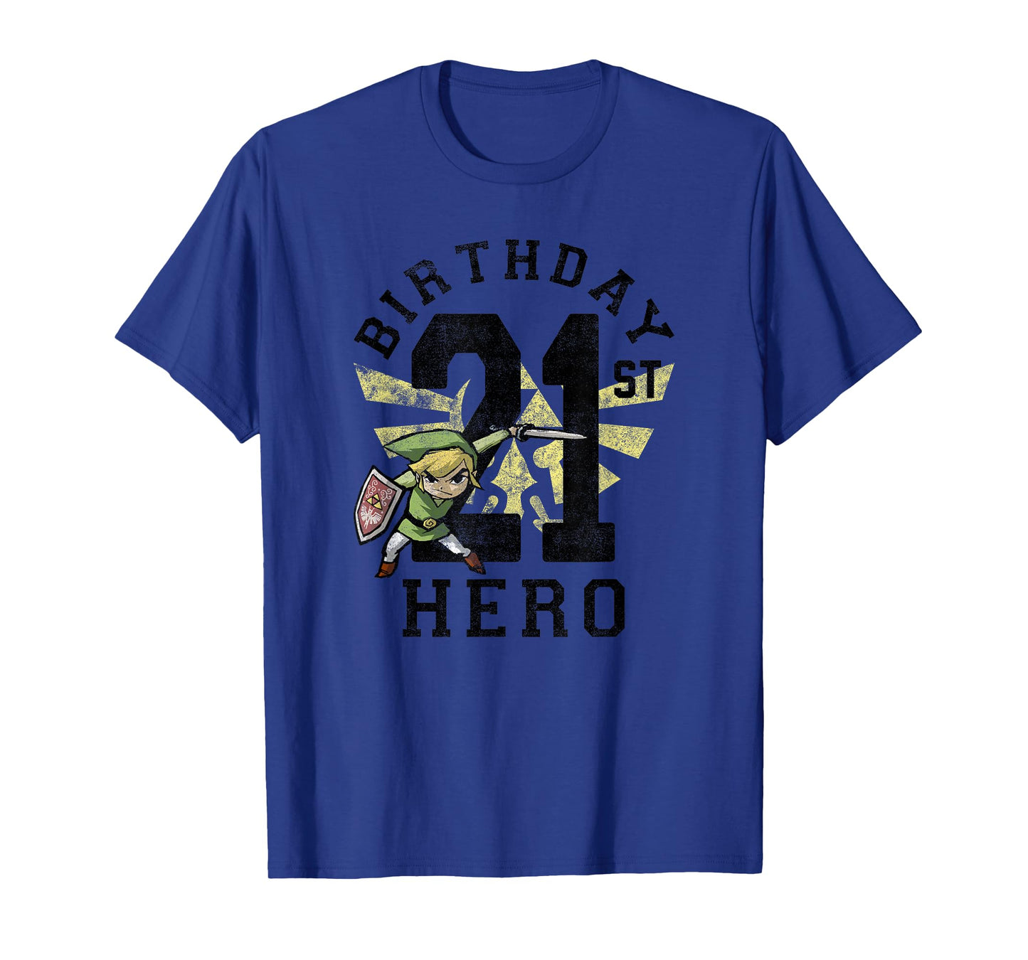 The Legend of Zelda: The Wind Waker 21st Birthday Link T-Shirt