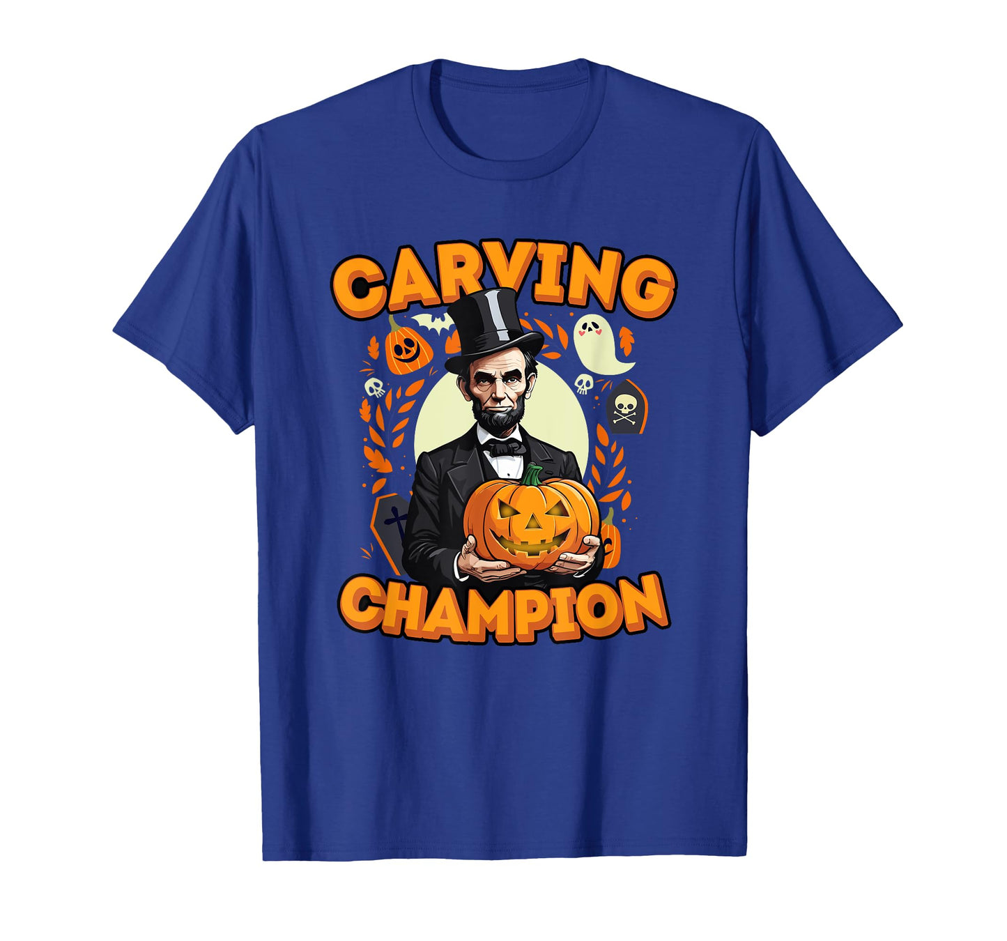 Abraham Lincoln Pumpkin Carving Halloween T-Shirt