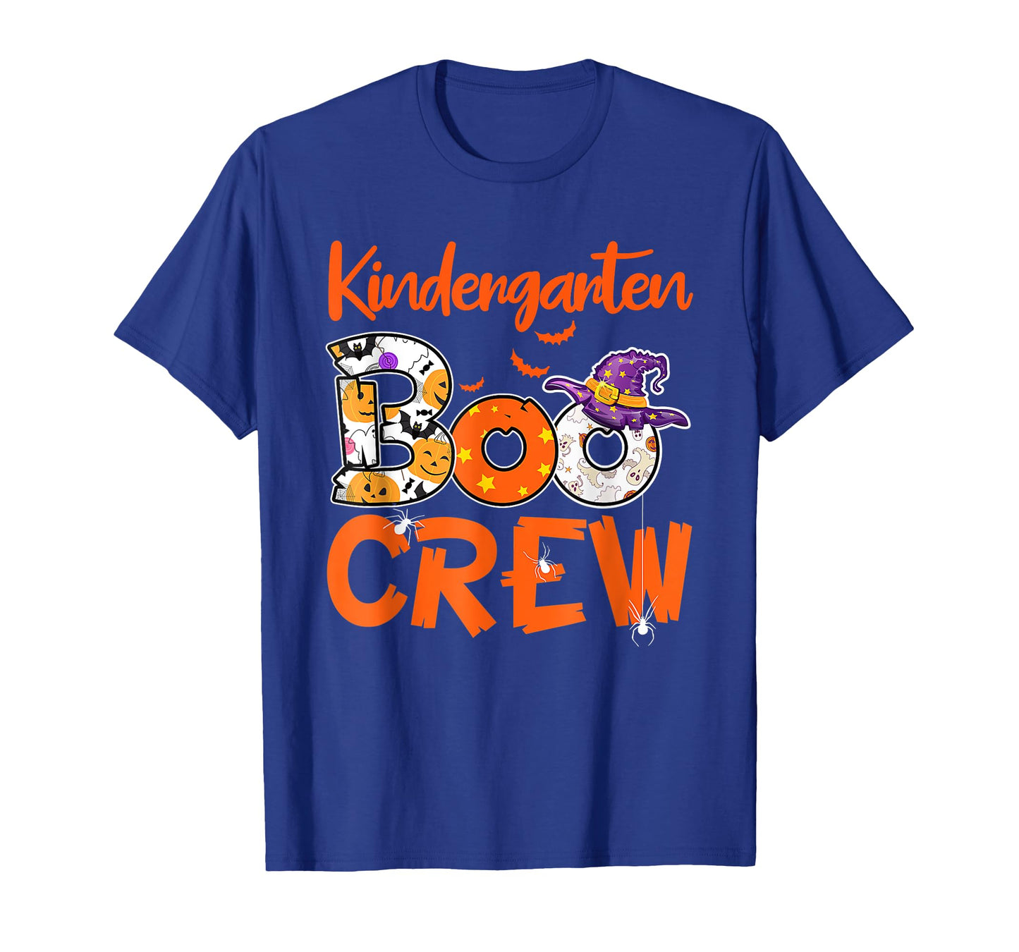 Kindergarten Boo Crew Teachers Students Halloween Costume T-Shirt for Men Women