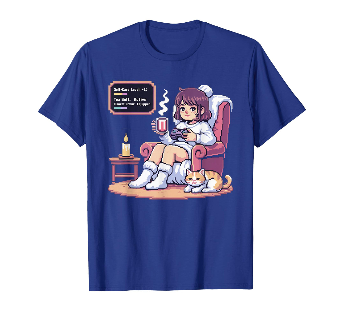 Gaming Girl Selfcare Video Gaming Gamer T-Shirt