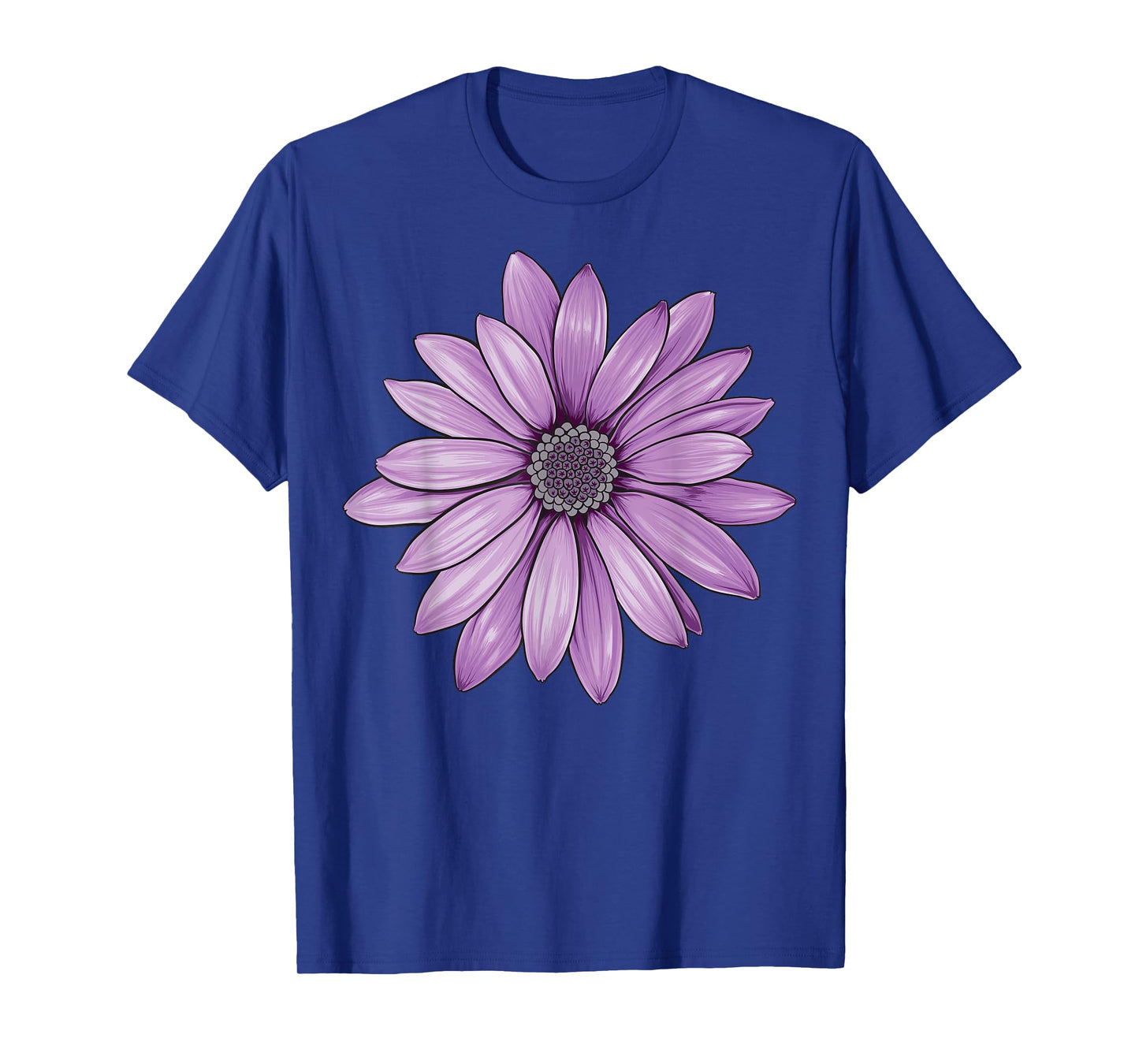 Purple Daisy Flower T-Shirt T-Shirt