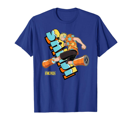 One Piece Anime Sanji Egghead Island T-Shirt