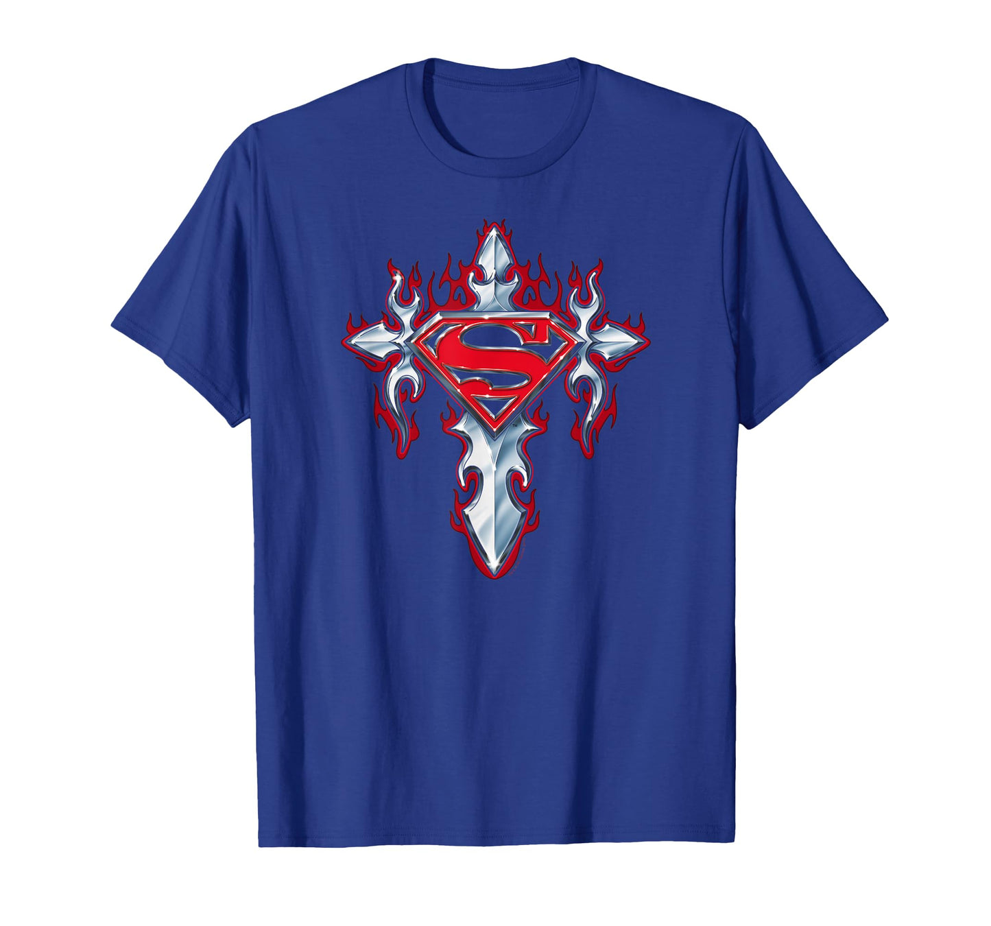 Superman Gothic Steel Logo T-Shirt