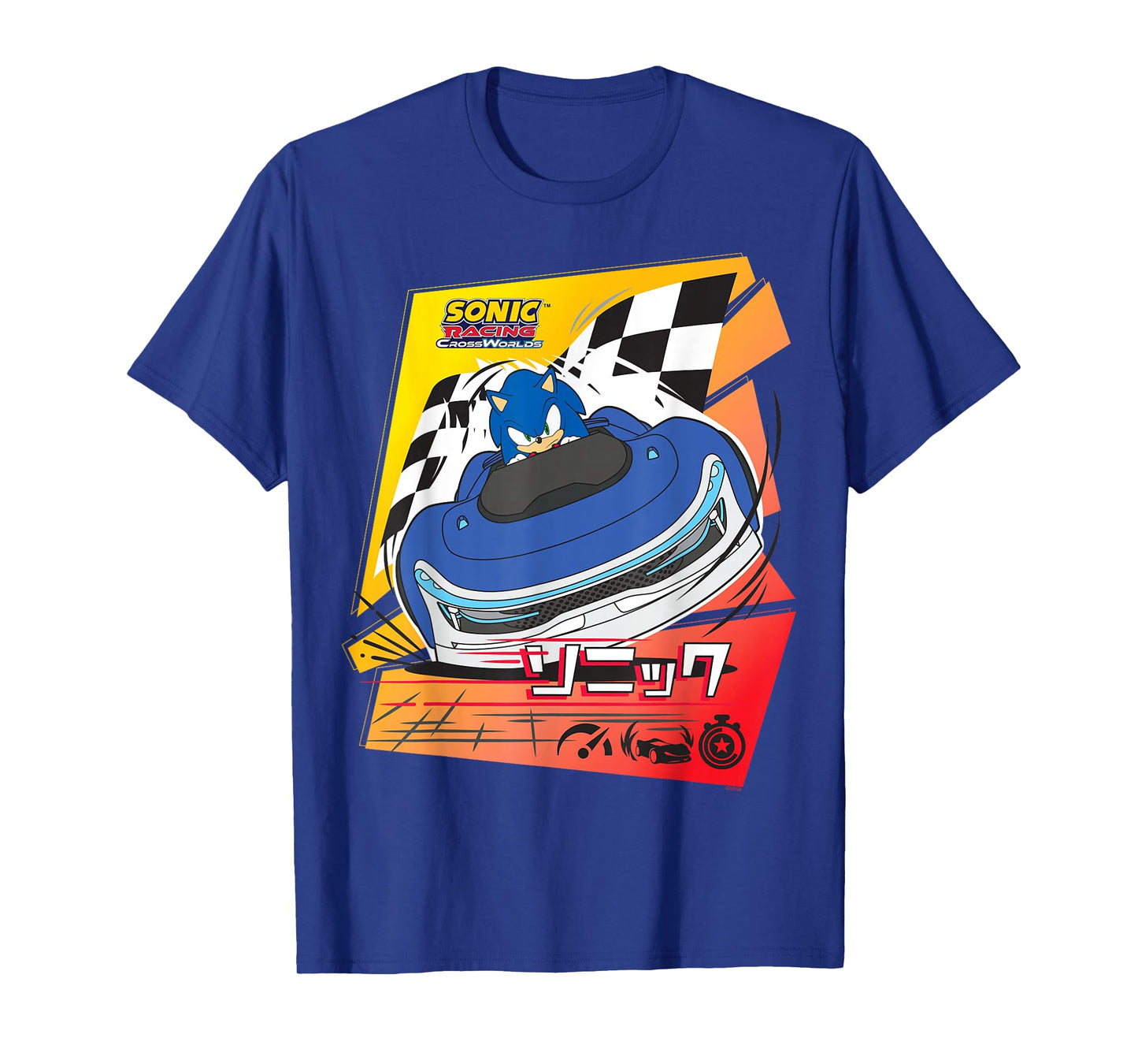 Sonic Racing CrossWorlds - Gotta Drive Fast Sonic T-Shirt