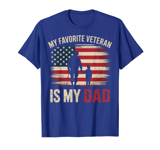 My Favorite Veteran is My Dad T-Shirt
