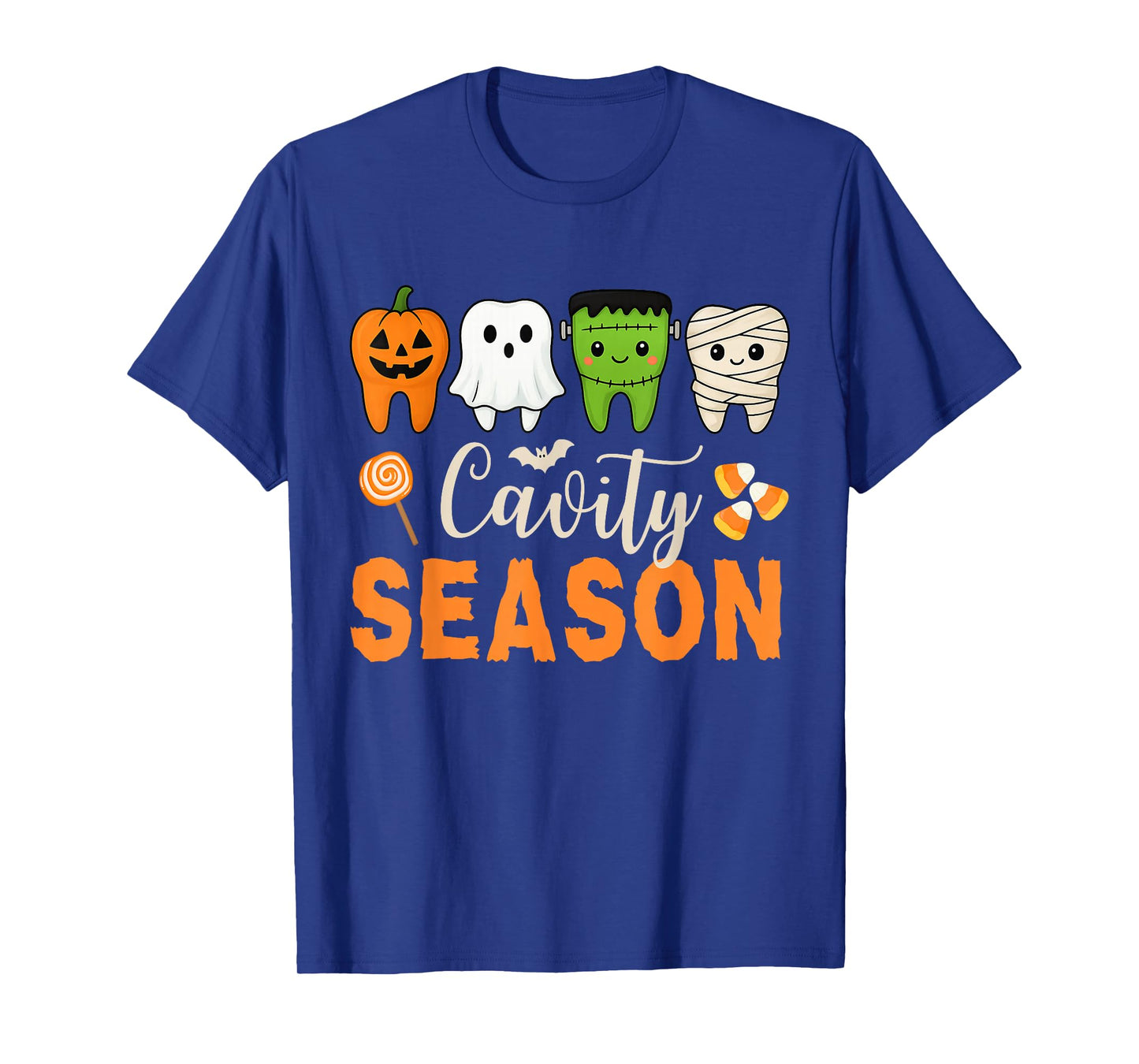Cavity Season Funny Halloween Dental Hygienist Women Men T-Shirt
