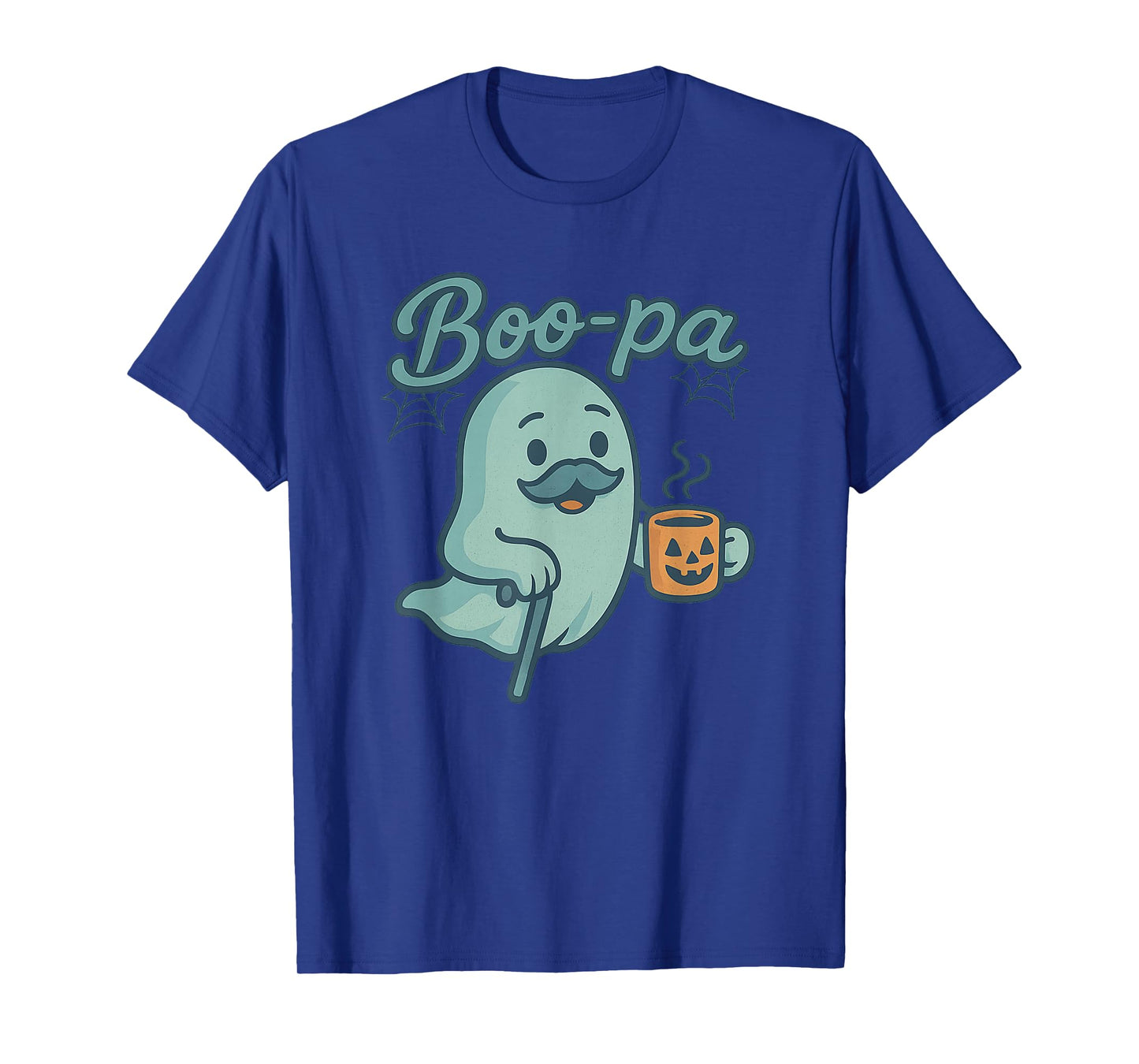Boo-pa Halloween Grandpa Ghost Funny Boo Pa Pumpkin Coffee T-Shirt