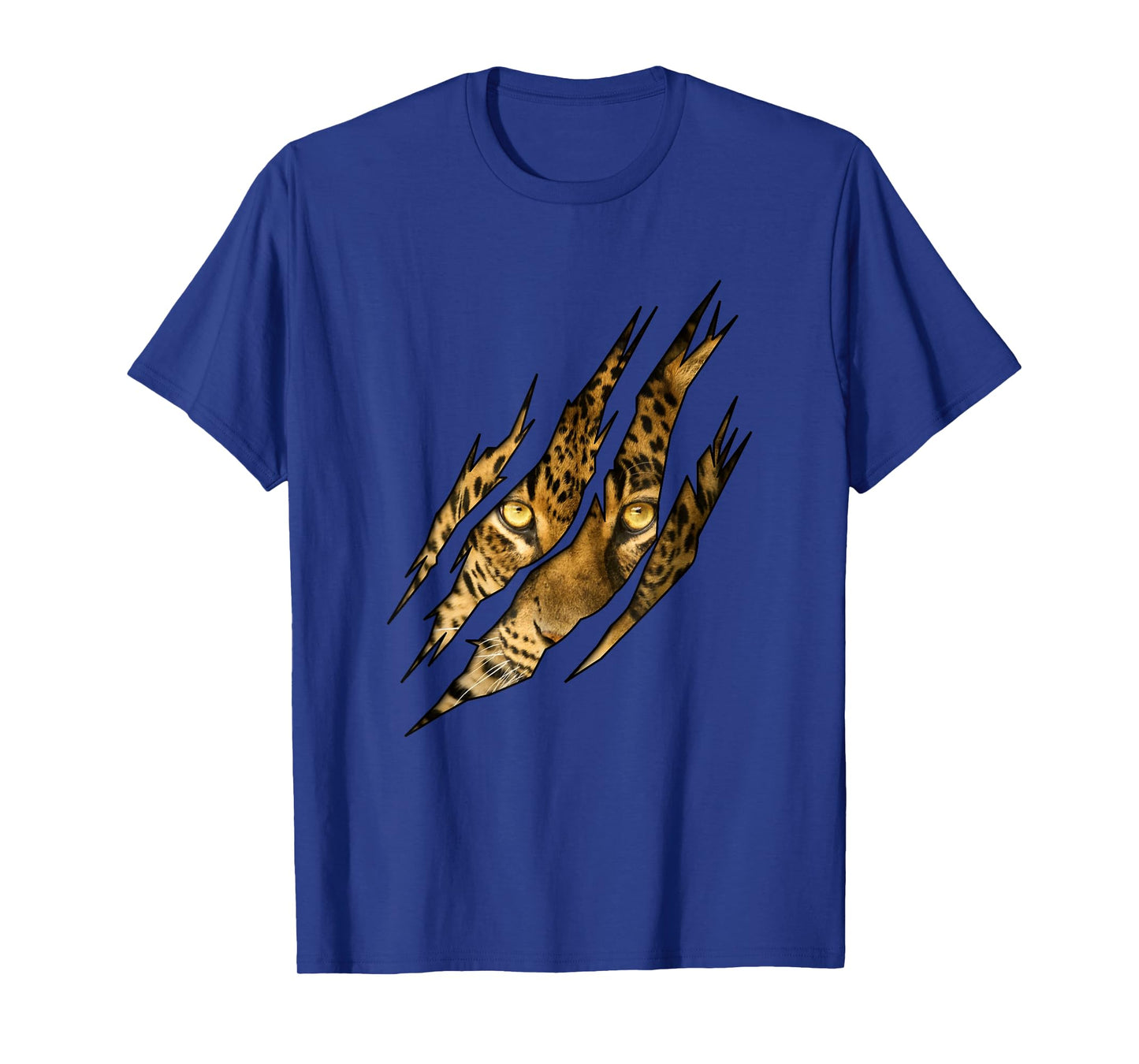 Leopard Cheetah Tiger Leopard Face Lion Cat Apparel T-Shirt Small