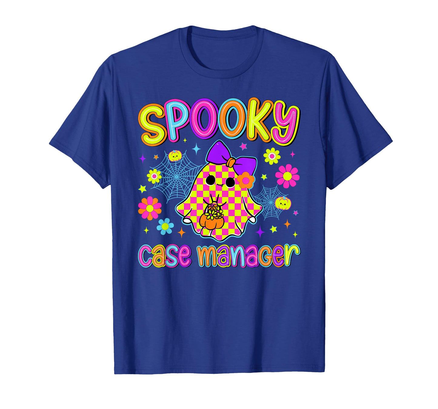 Spooky Nurse Case Manager Halloween Nursing Case Management T-Shirt