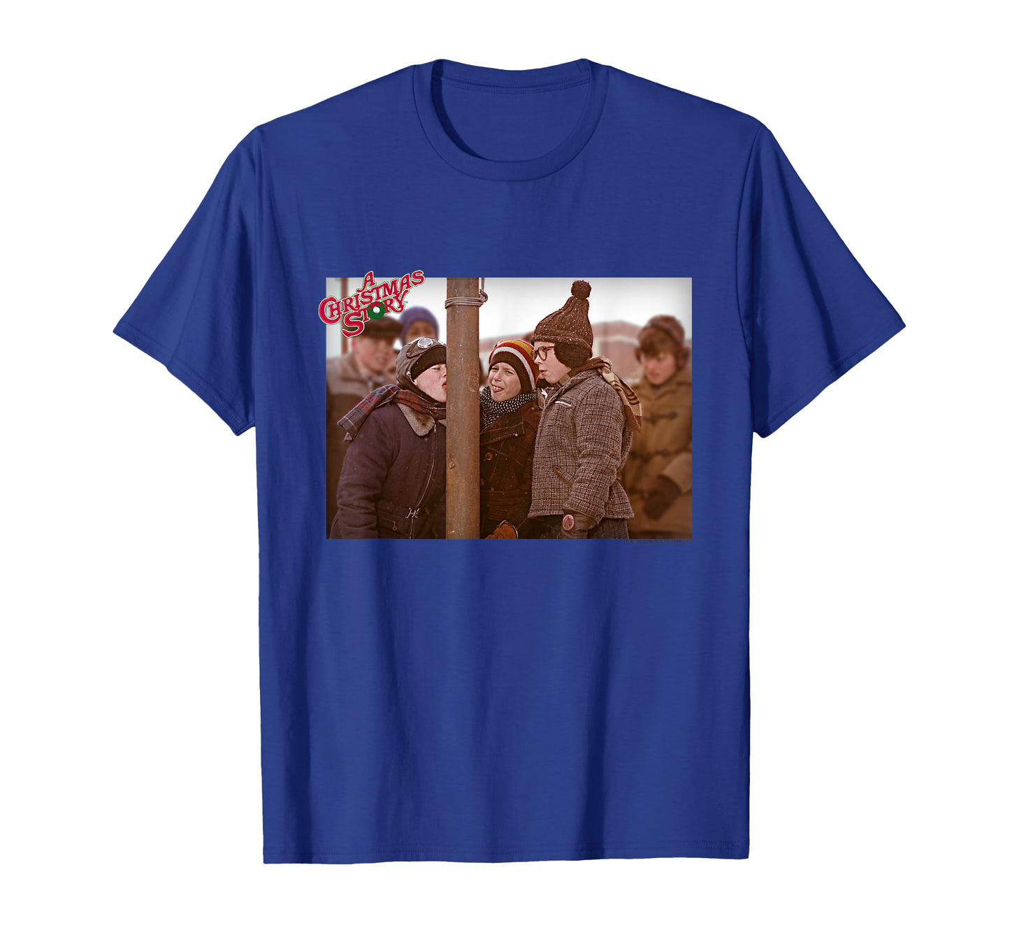 A Christmas Story Triple Dog Dare Photo Holiday Men Women T-Shirt