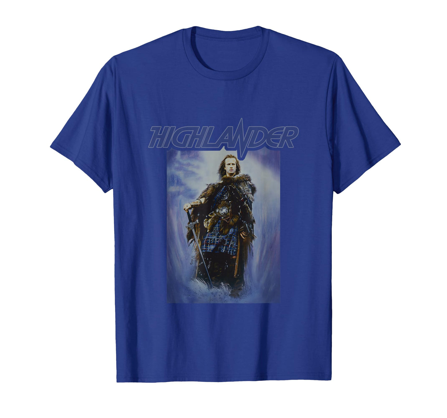 Highlander 1986 Theatrical Poster T-Shirt