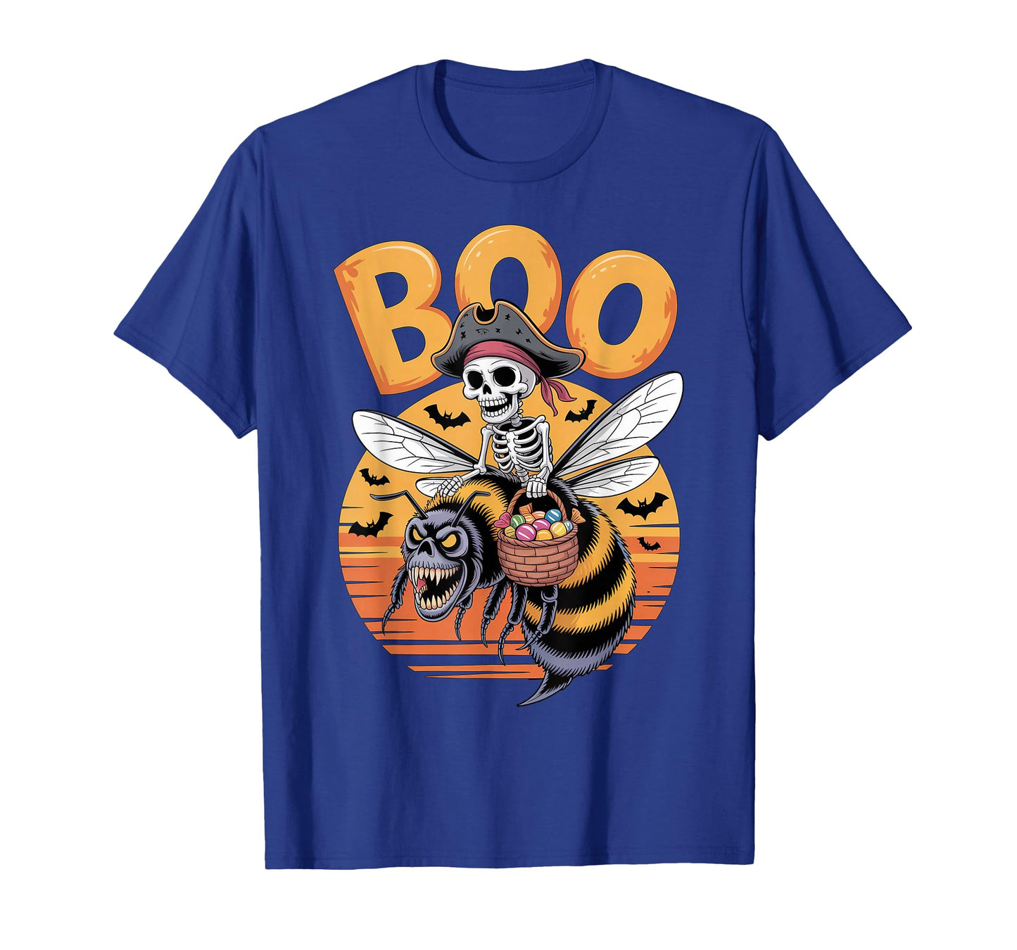 Spooky Bee Costume on Boo Bee Halloween T-Shirt