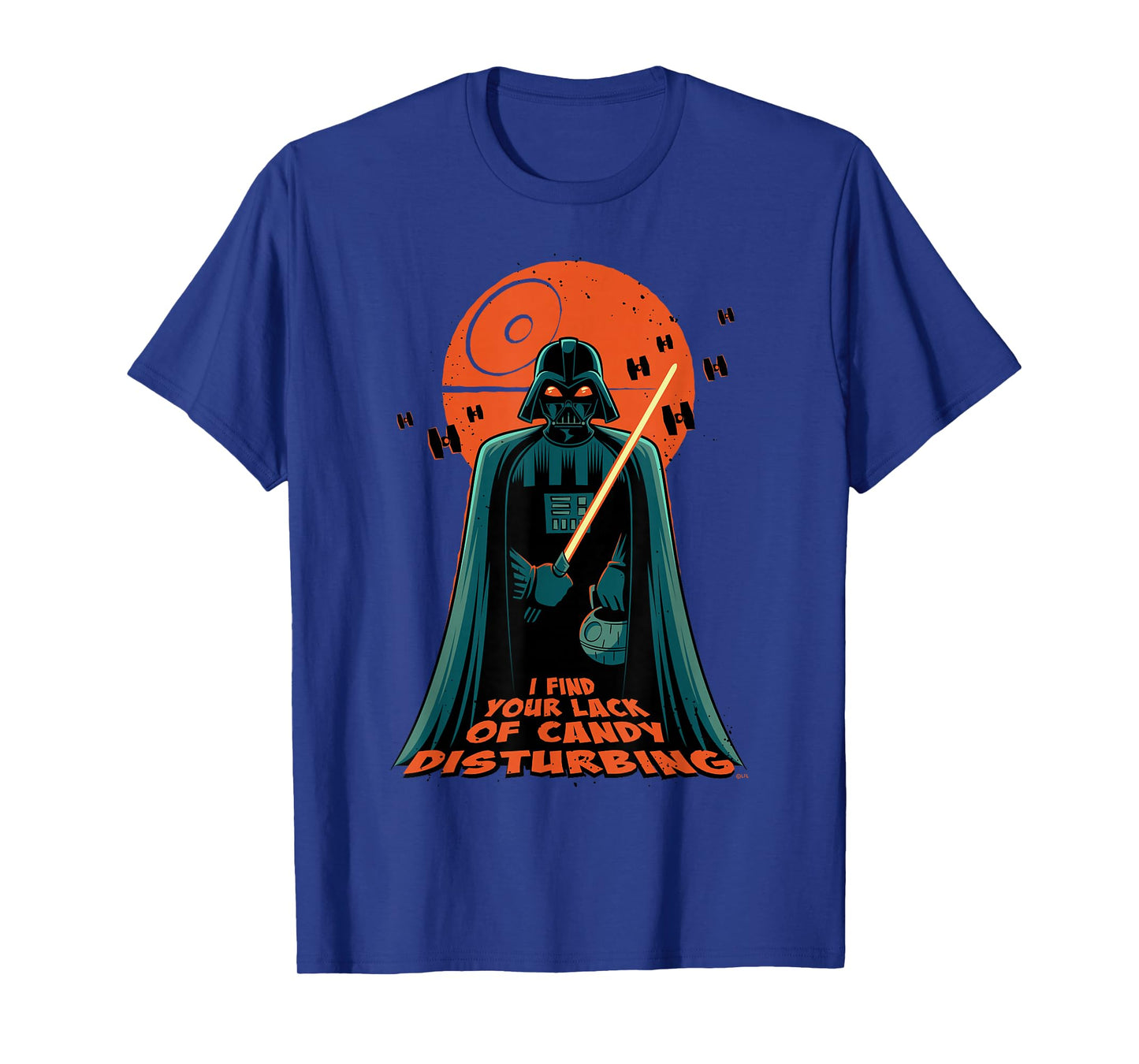 Star Wars Darth Vader Halloween Lack of Candy Disturbing T-Shirt