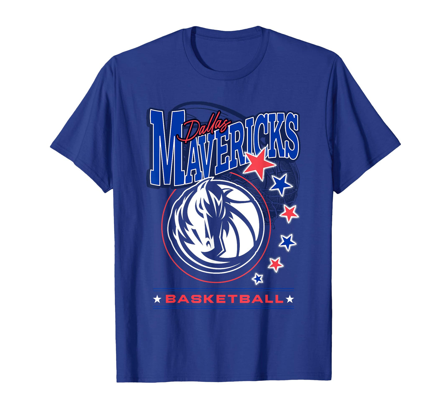 NBA Dallas Mavericks 4th Of July Americana Stars T-Shirt