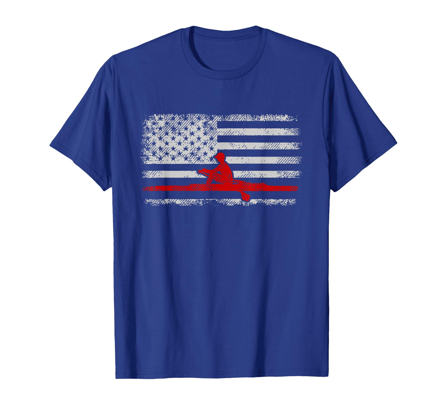 American Flag Rowing T-Shirt