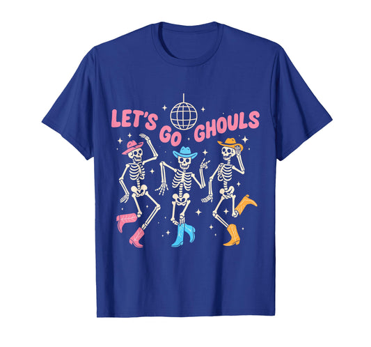 Let’s Go Ghouls Cowgirl Ghost Halloween Costume T-Shirt