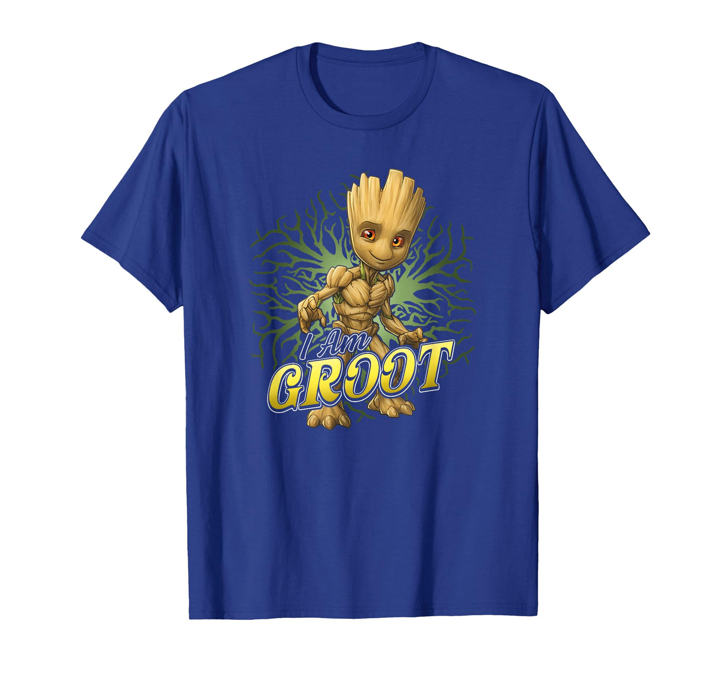 Marvel Guardians Of The Galaxy I Am Baby Groot Roots Poster T-Shirt