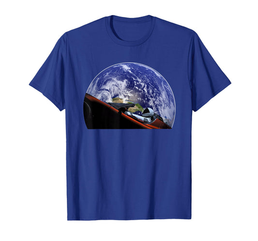 Starman Space and Mars Exploration T Shirt T-Shirt