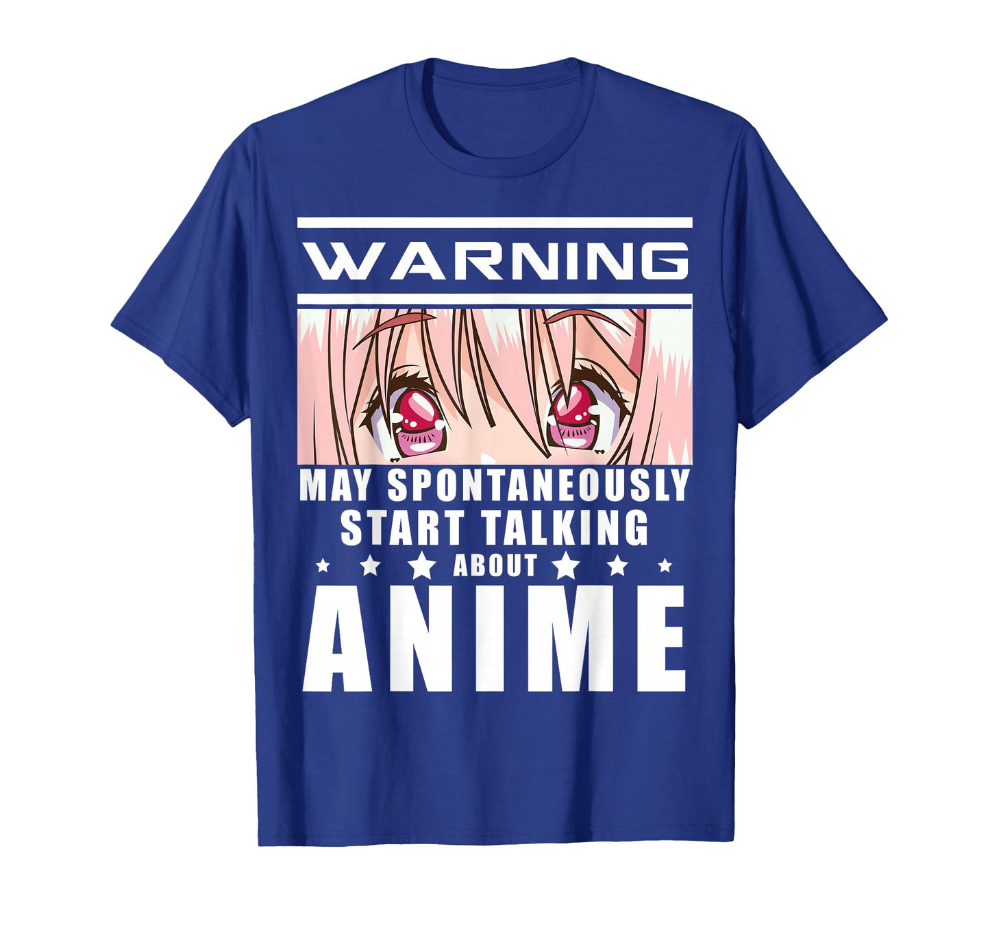 Warning May Spontaneously Start Talking About Anime Gift T-Shirt