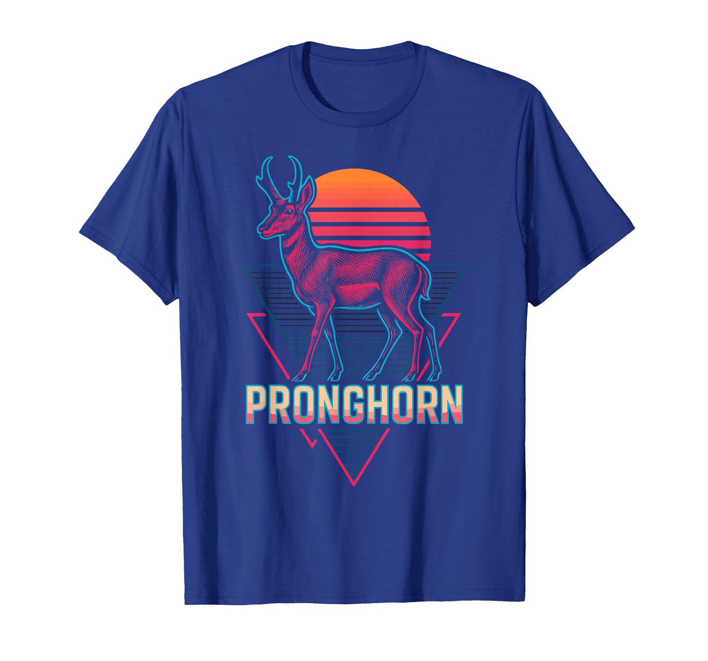 Pronghorn Antelope Retro T-Shirt