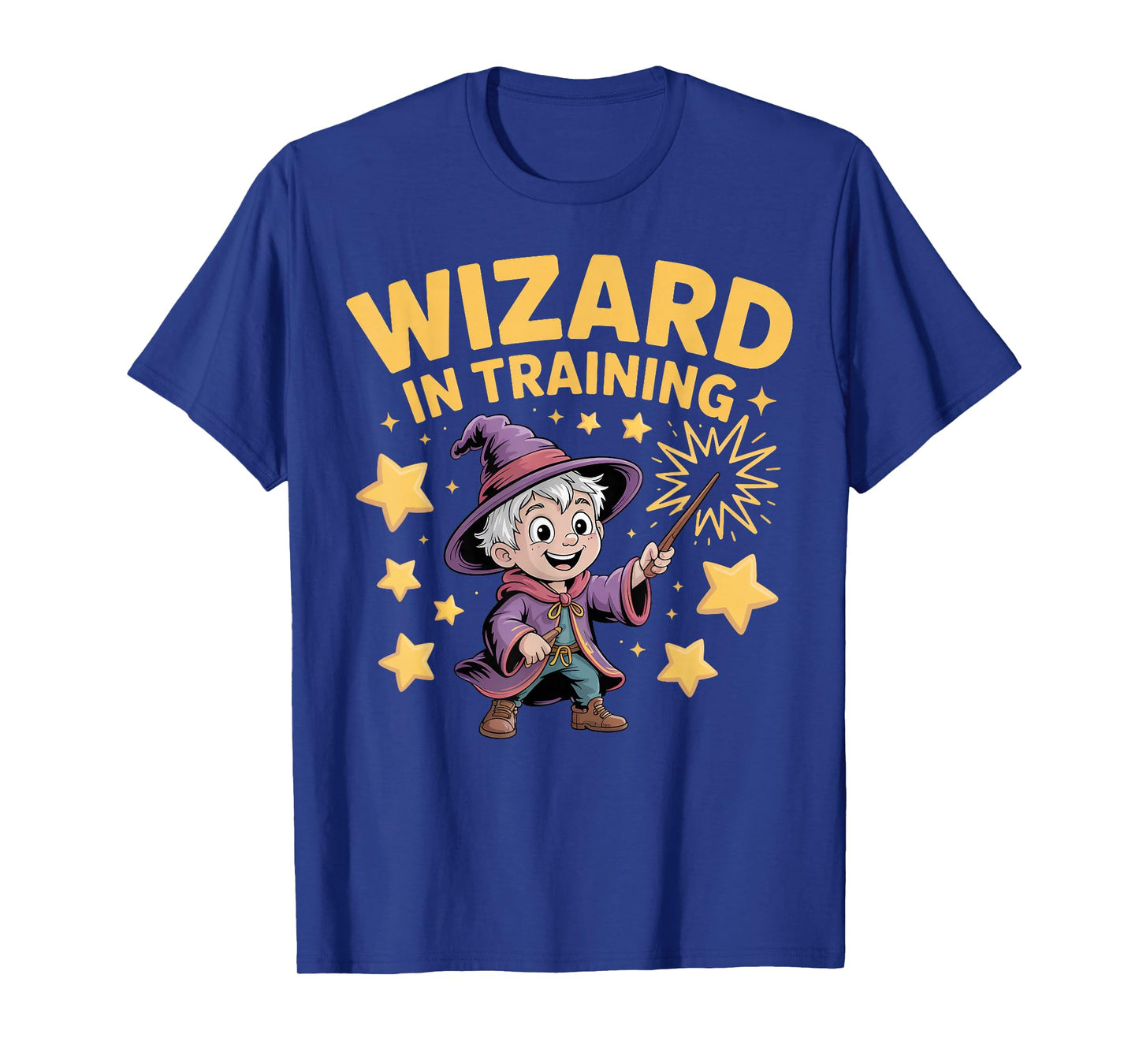 Wizard in Training Cute Apprentice Magic Illustration T-Shirt