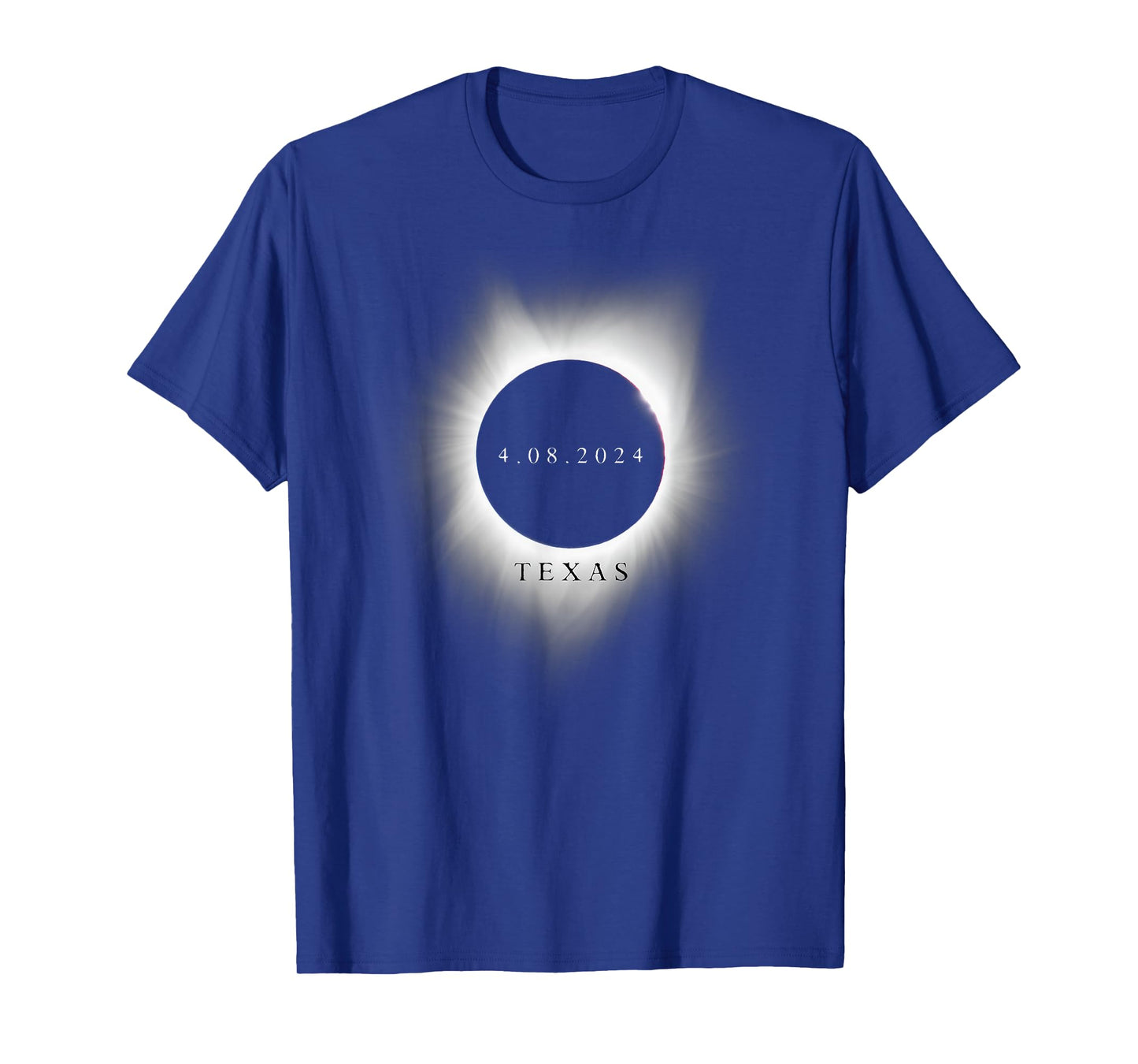 Texas Eclipse T-Shirt 4.08.24 Total Solar Eclipse 2024 Texas T-Shirt