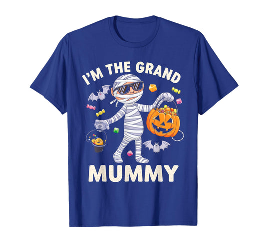 I'm The Grand Mummy Halloween Costume Mummy Candy T-Shirt