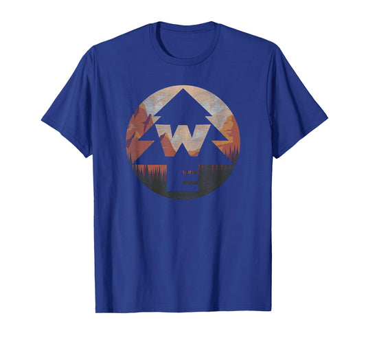 Disney Pixar Up Wilderness Explorer Landscape Badge T-Shirt