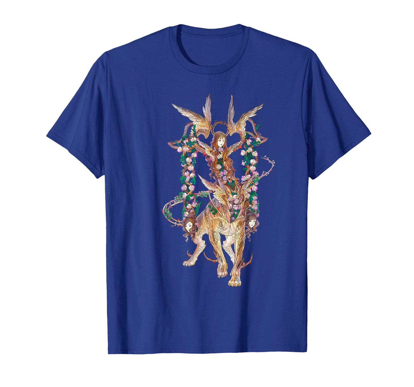 Fantasy art Greek Mythology Sphinx T-Shirt