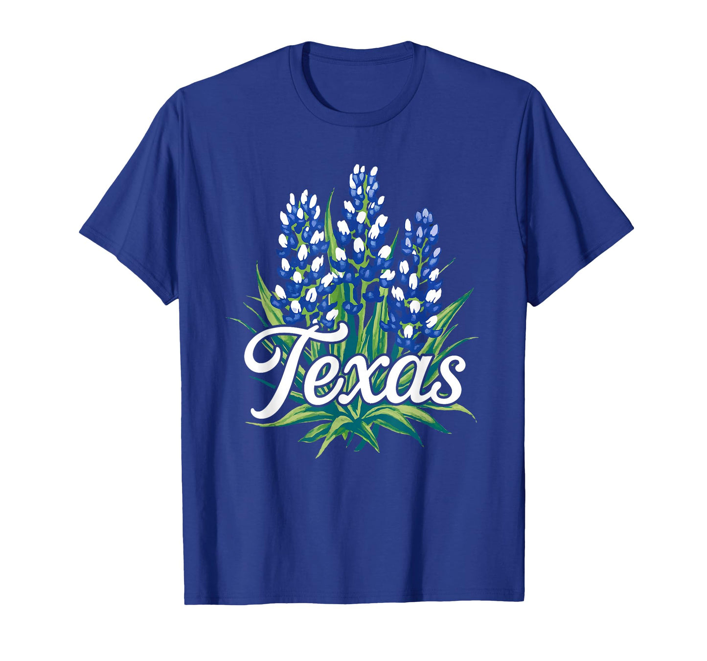 Texas Bluebonnet Floral Graphic T-Shirt