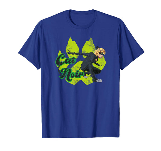 Miraculous Ladybug Vintage Collection with Cat Noir paw T-Shirt