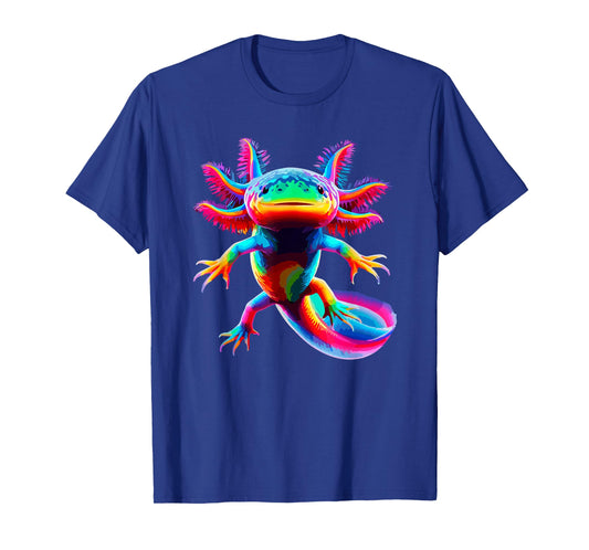 Axolotl Beautiful Colorful Axolotl T-Shirt