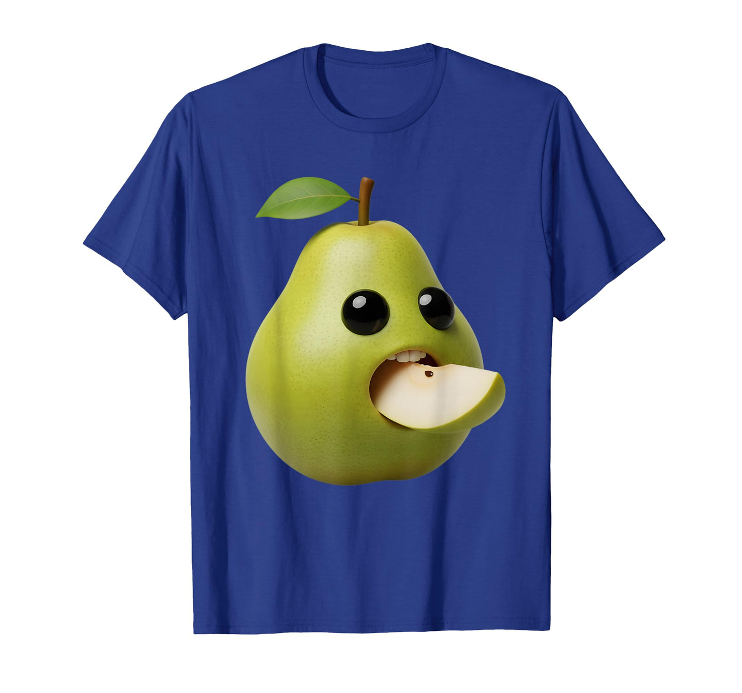 Niche Fruits Funny Pear Meme Brainrot Surreal T-Shirt