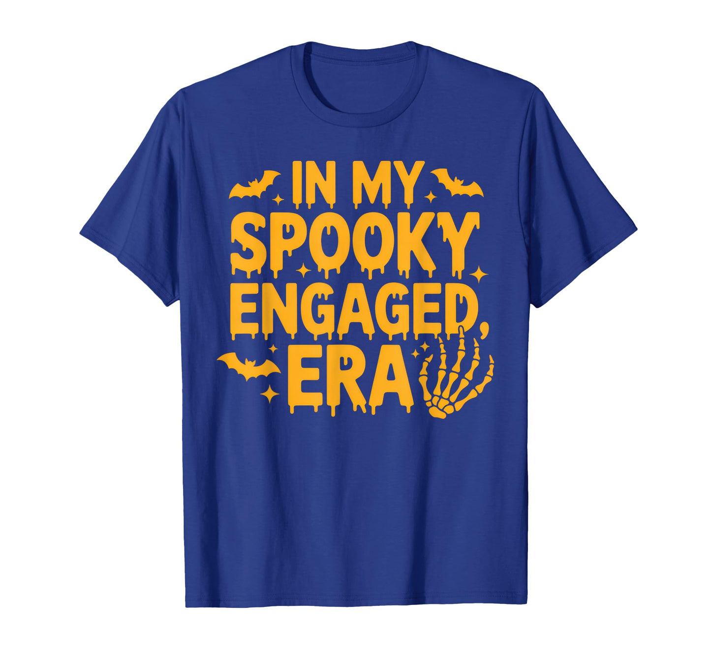 in My Spooky Engaged Era Halloween Fun for Couples T-Shirt