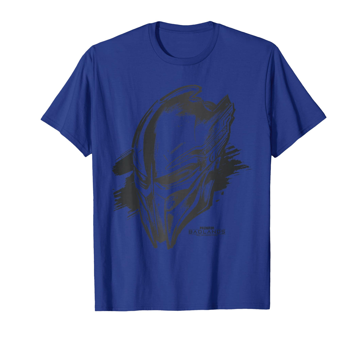 Predator Badlands Helmet Brushstroke Design T-Shirt