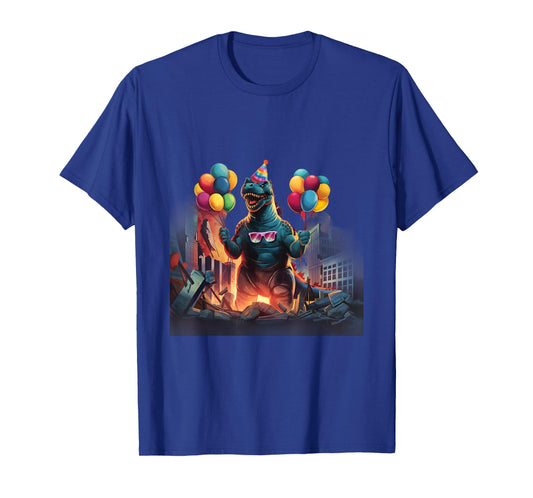 Kaiju Birthday Party Japan Monster Movie Bday Japanese T-Shirt